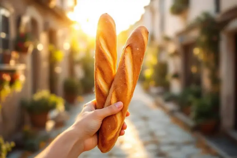 Combien pèse une baguette de pain ?